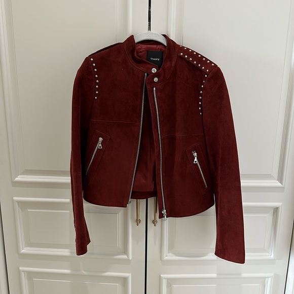 Theory suede jacket - Picture 1 of 10